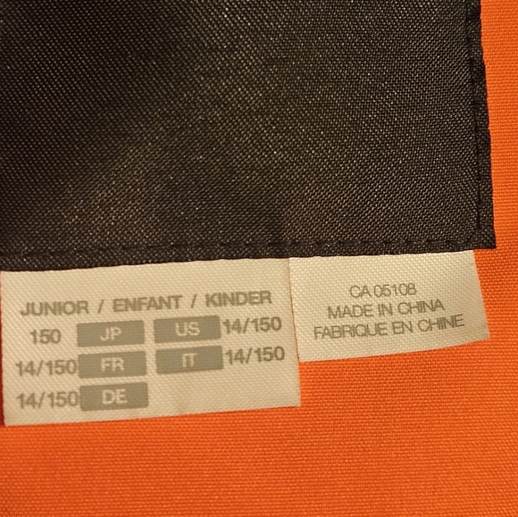 Descente Navy Detachable Hood Softshell Zip Jacket Junior 14 Ski Hike EUC - Picture 9 of 14